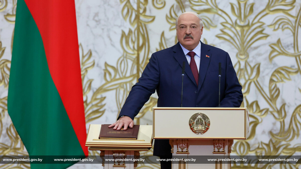 Церемония вступления в должность вновь избранного Президента Республики Беларусь А.Г. Лукашенко 